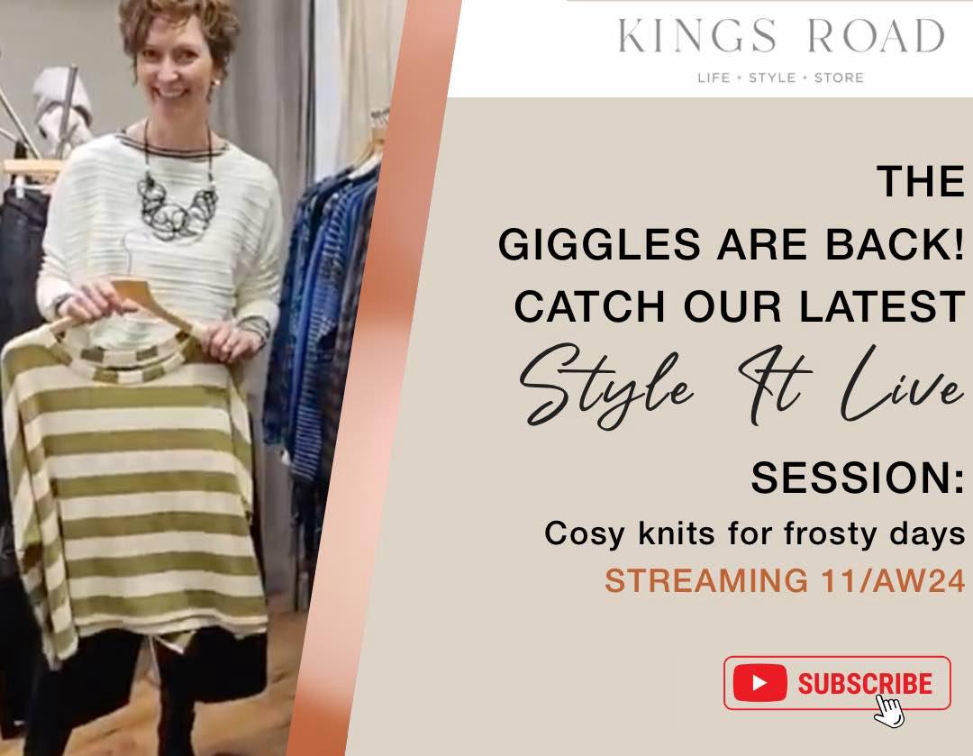 Kings Road Fashions Presents Cosy Edit - Women's Winter Knitwear - Style It Live