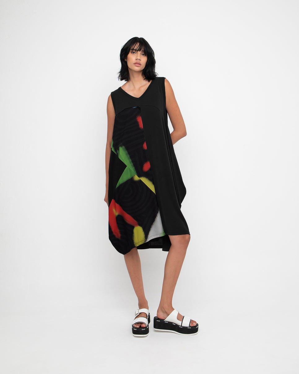 850094-ozai-n-ku-women-s-spray-asymmetric-sleeveless-dress-kings-road-fashions