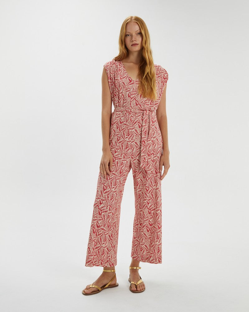 Andam - Red Mono Jumpsuit