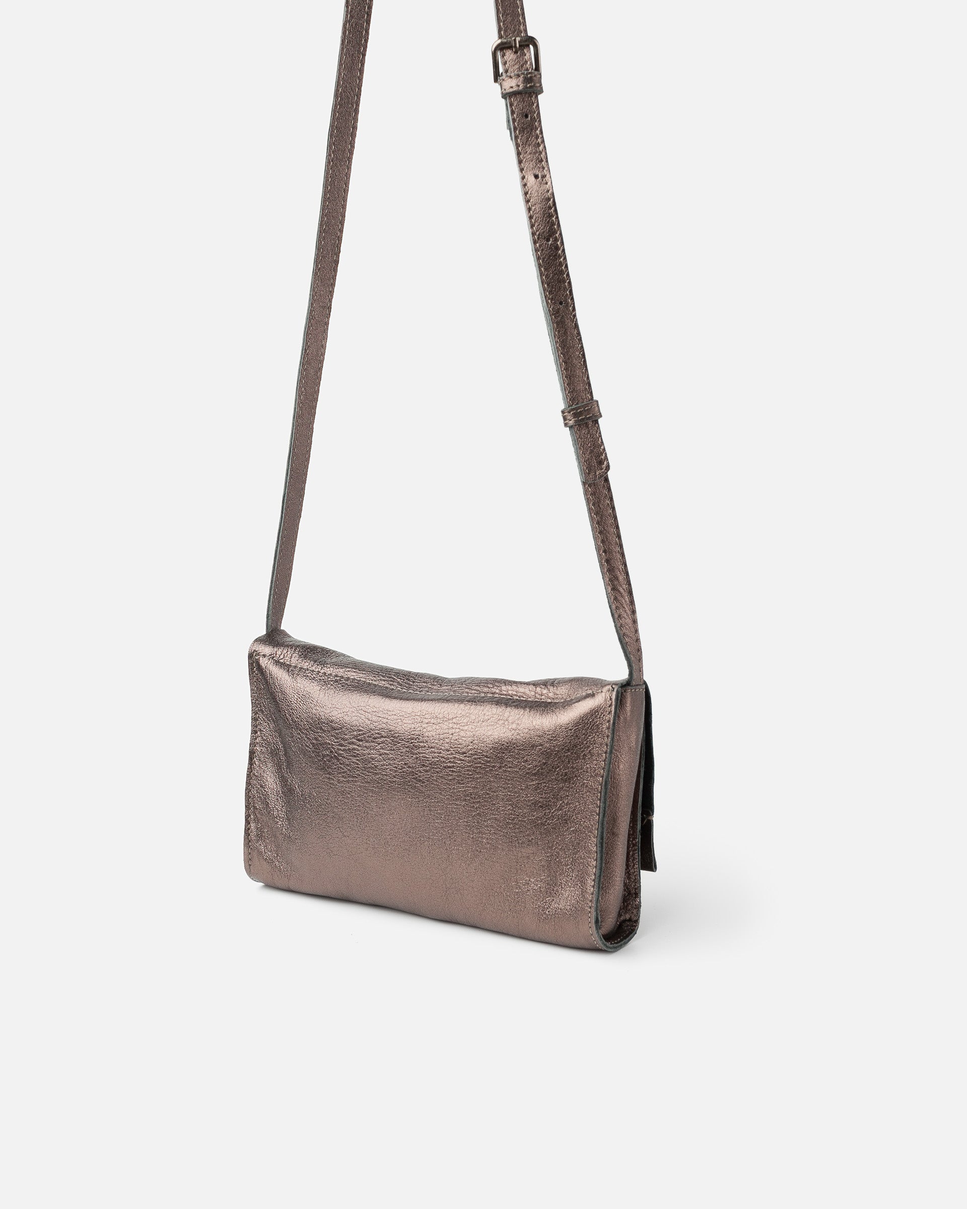 Biba -  Metallic Cross Body Envelope Bag