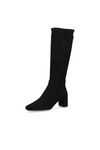 Caprice Stretch Knee Boot - Black