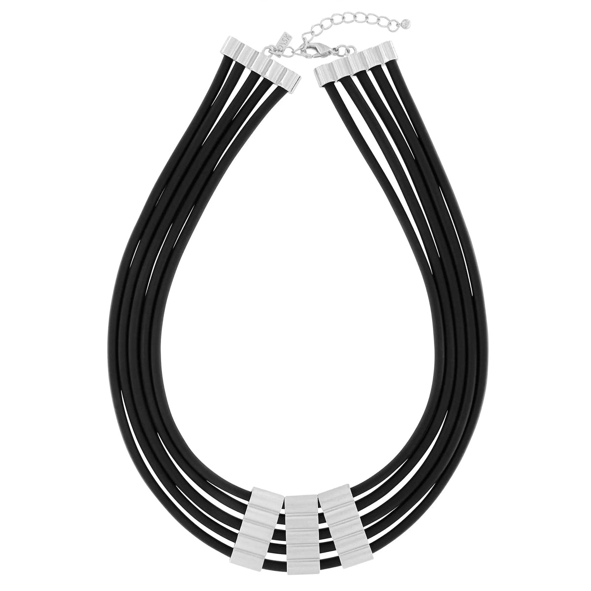 DNSK-Alaya-Leather-Silver-Necklace-9C2307006