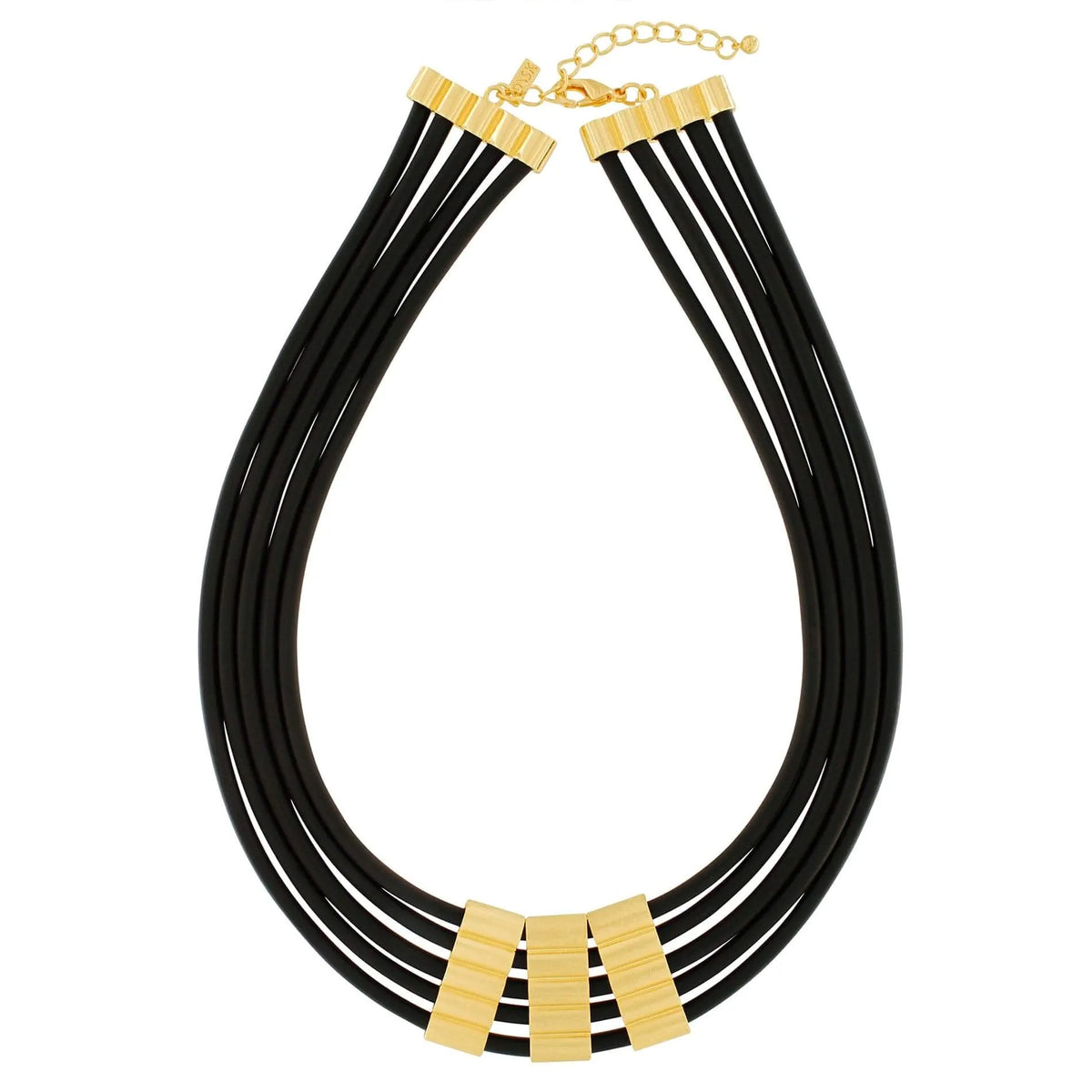 DNSK-Alaya-Rubber-Gold-Necklace-9C2307005-3