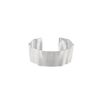 DNSK - Alaya Wave Statement Cuff in Silver