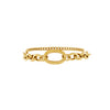 DNSK - Courage Layered Chunky Chain Bracelet in Gold