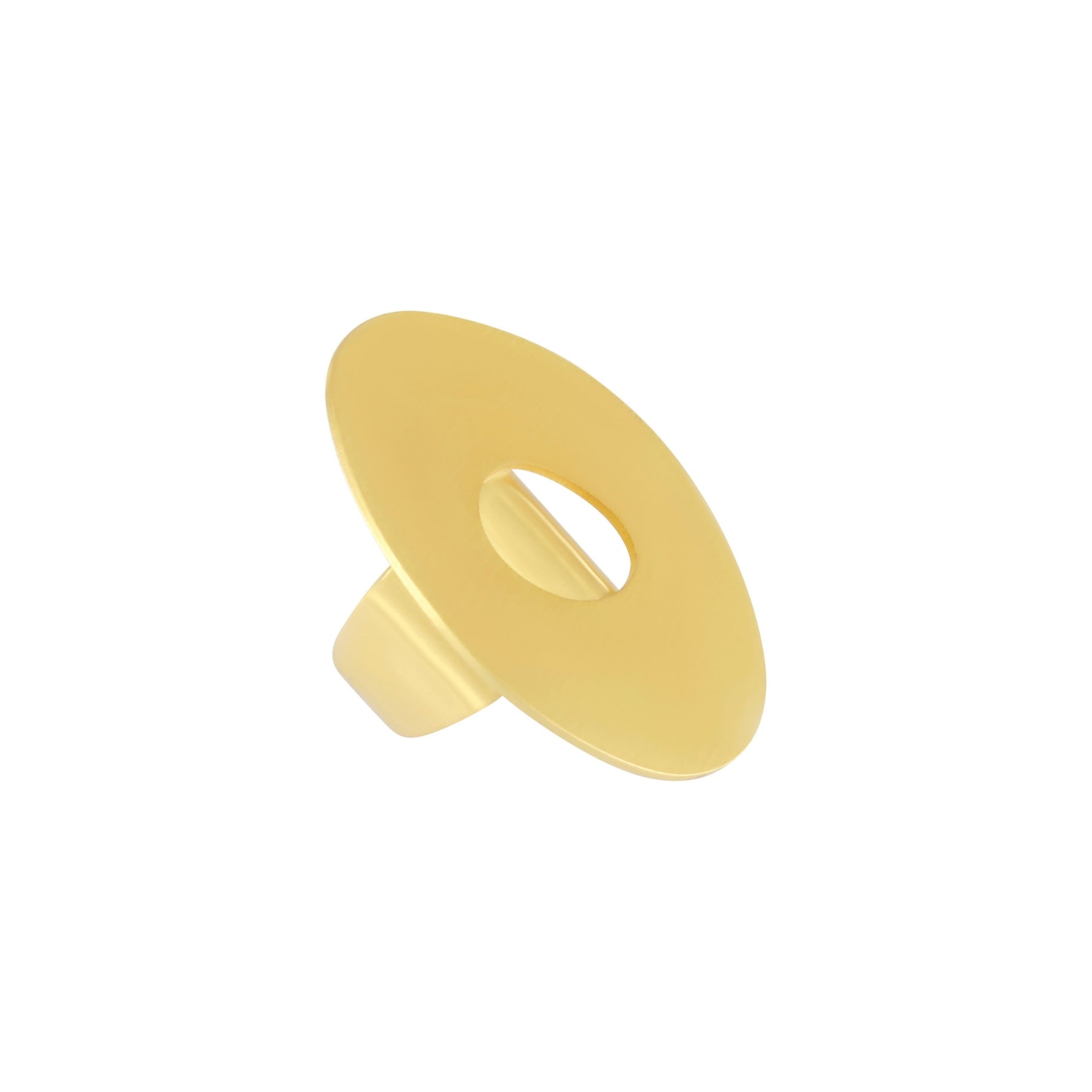 DNSK-Mega-Organic-Circle-Ring-1C2407002-Gold