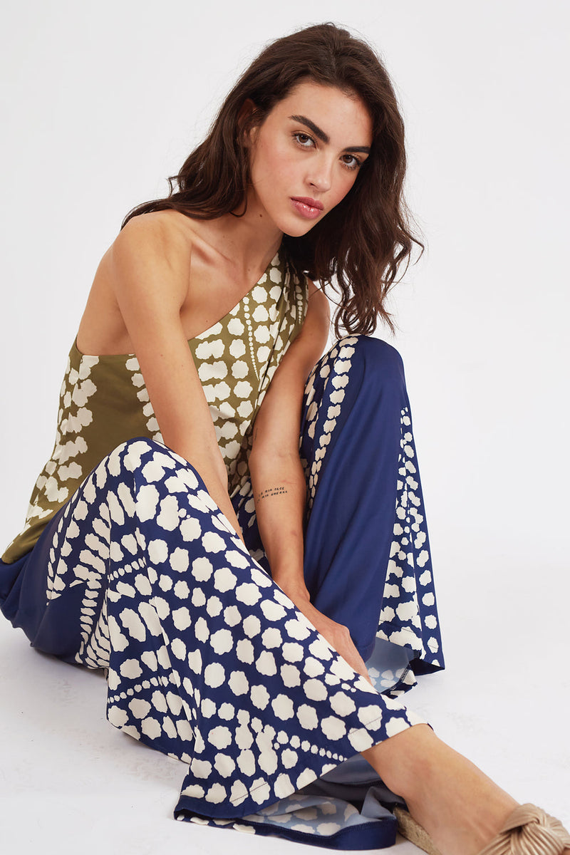 Traffic People - Odes Blue Evie Trousers