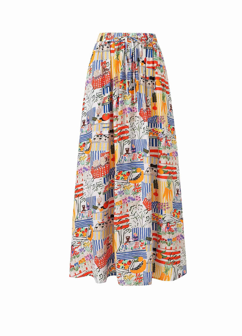 FRNCH-Women-s-Liliane-Marche-Blanc-Skirt-SS25-SS-CHC-25116-MARCHEBLANC-kings-road-fashions