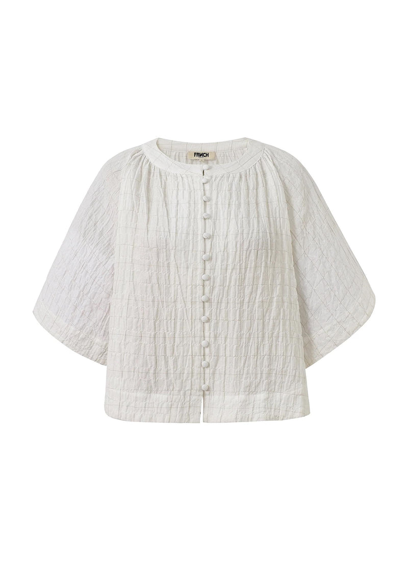 FRNCH -  Women's Perrine Cream Shirt