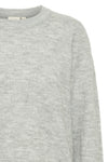 fransa-ellis-melange-crew-neck-jumper-grey