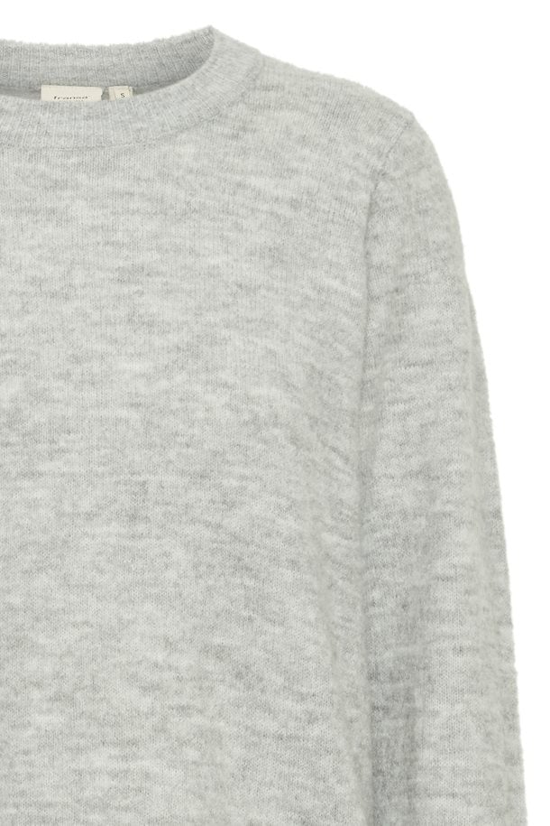 fransa-ellis-melange-crew-neck-jumper-grey