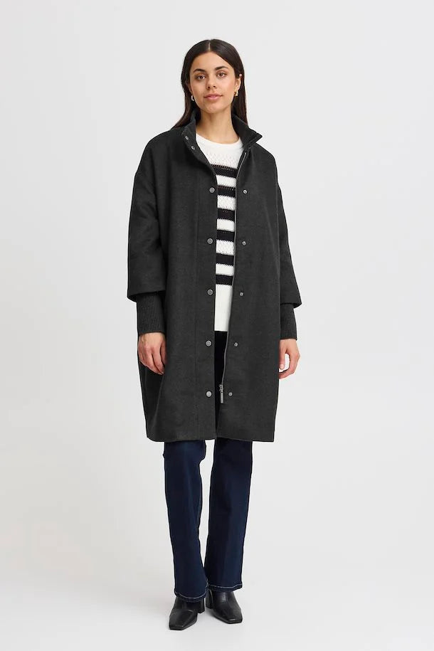 Fransa-coat-20613845-charcoal-melange-frmalou-outerwear