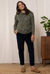 Lily & Me - Relaxed Everyday Jumper in Painterly