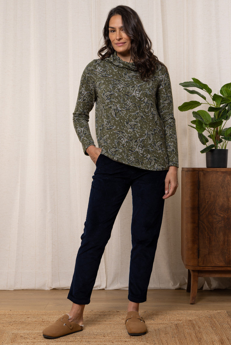 Lily & Me - Relaxed Everyday Jumper in Painterly