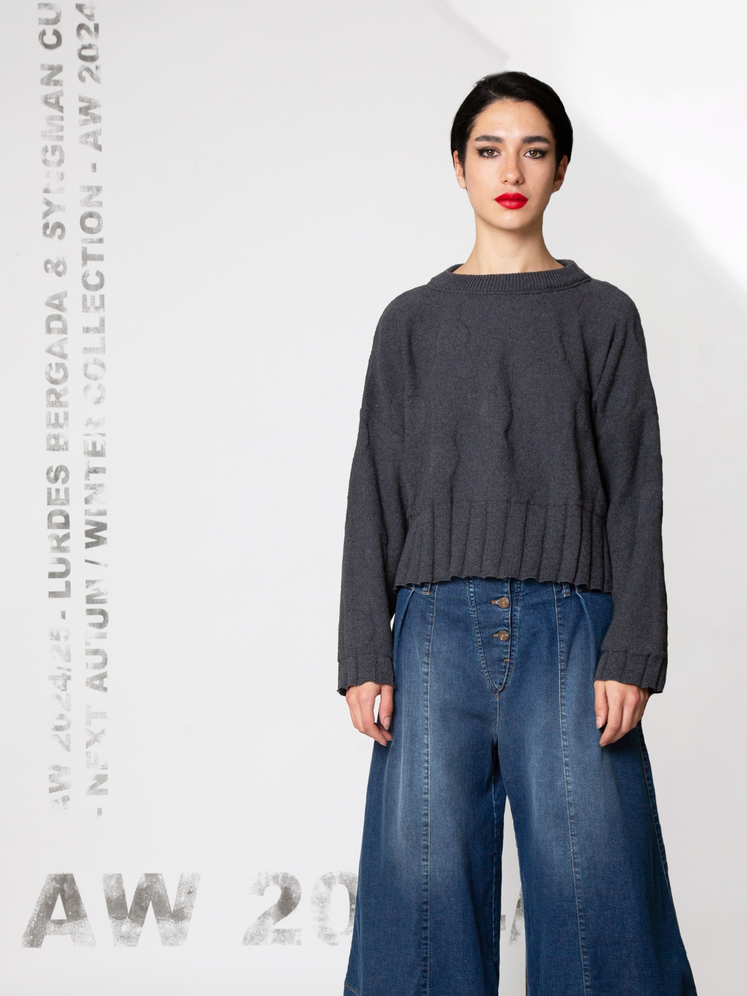 Lurdes Bergada - Spot Design Boxy Knit Sweater