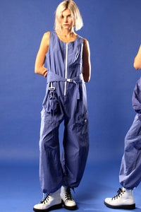 Lurdes Bergada - Sleeveless Jumpsuit - Cobalt