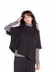 Mama B - Magia Check Jacquard Cape