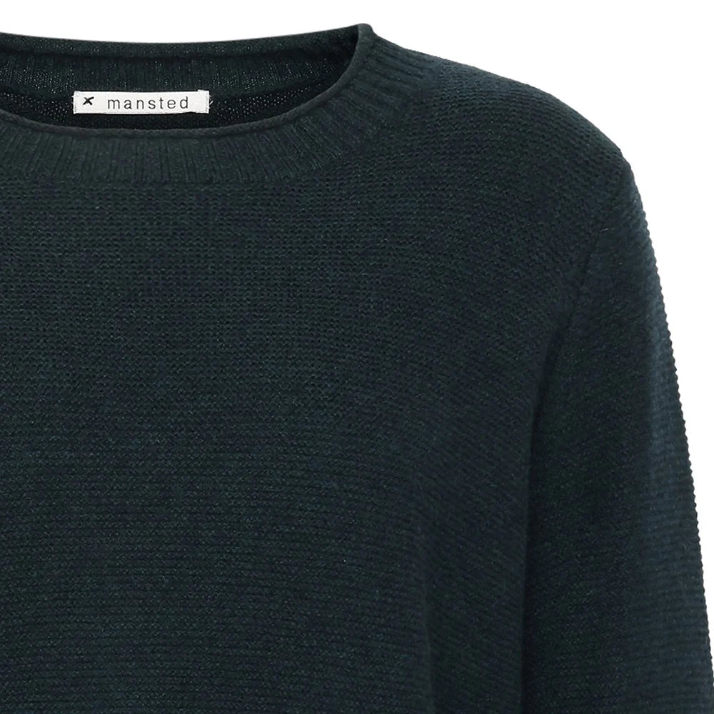 Mansted - Gerda Lambswool Rib Neck Sweater