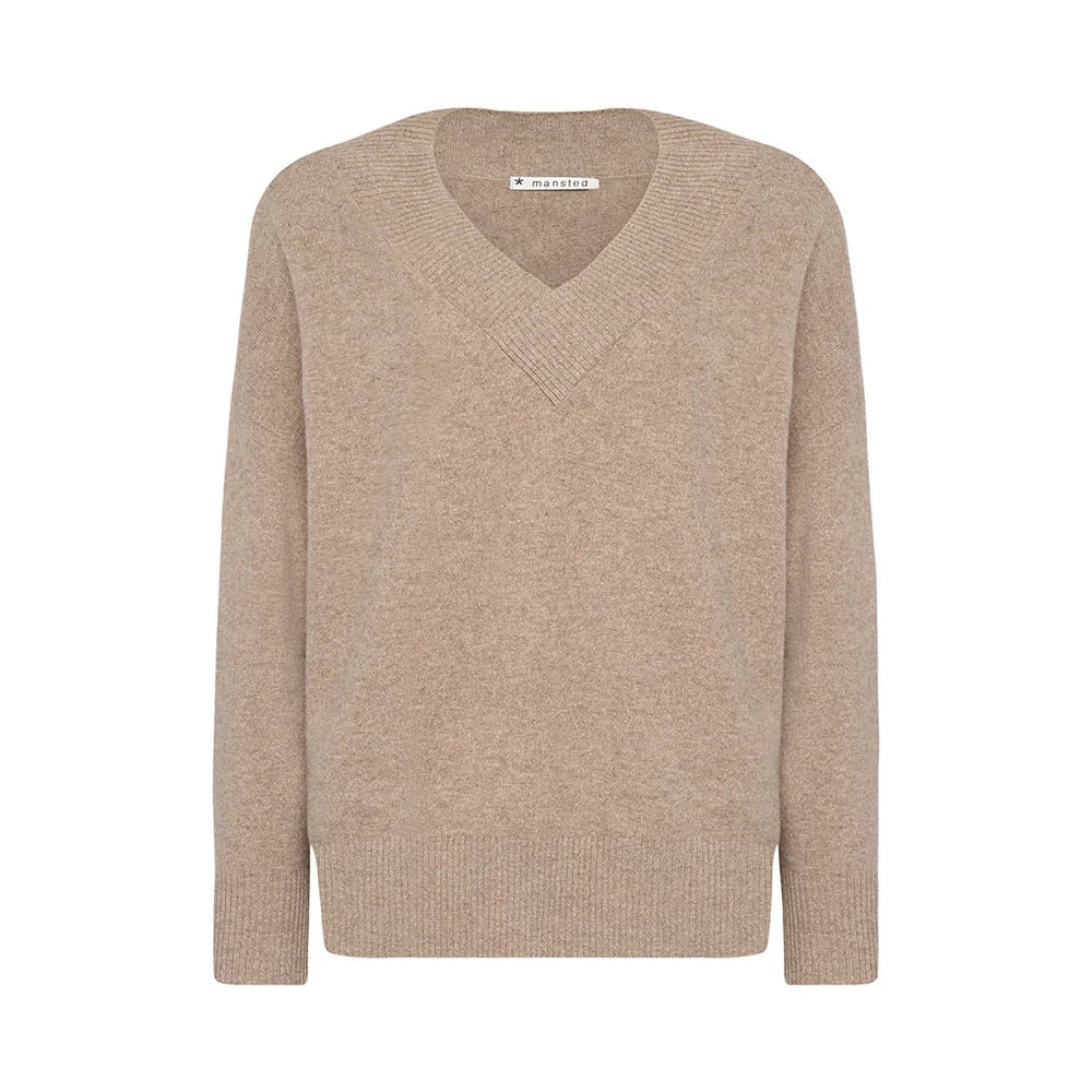 Mansted - Hannah Deep V Oversize Knit