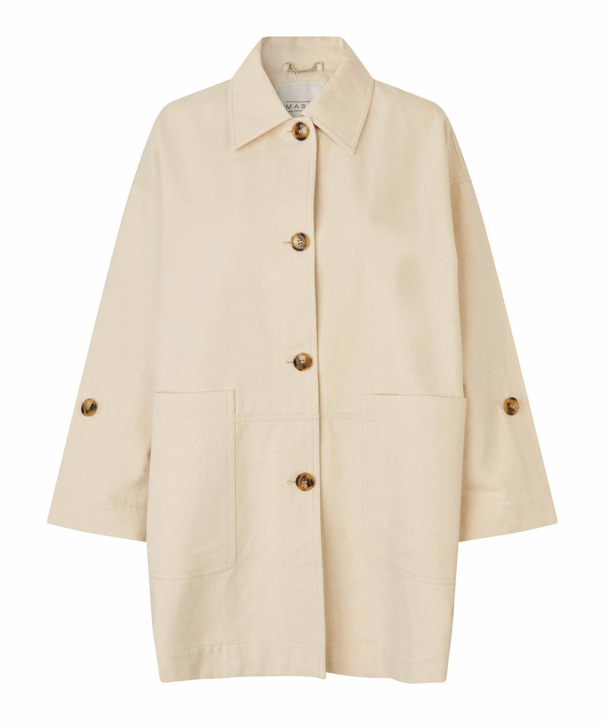 Masai - Women's Teddie Pocket Jacket in Oyster White