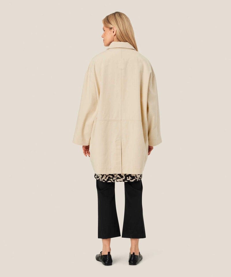 Masai - Women's Teddie Pocket Jacket in Oyster White