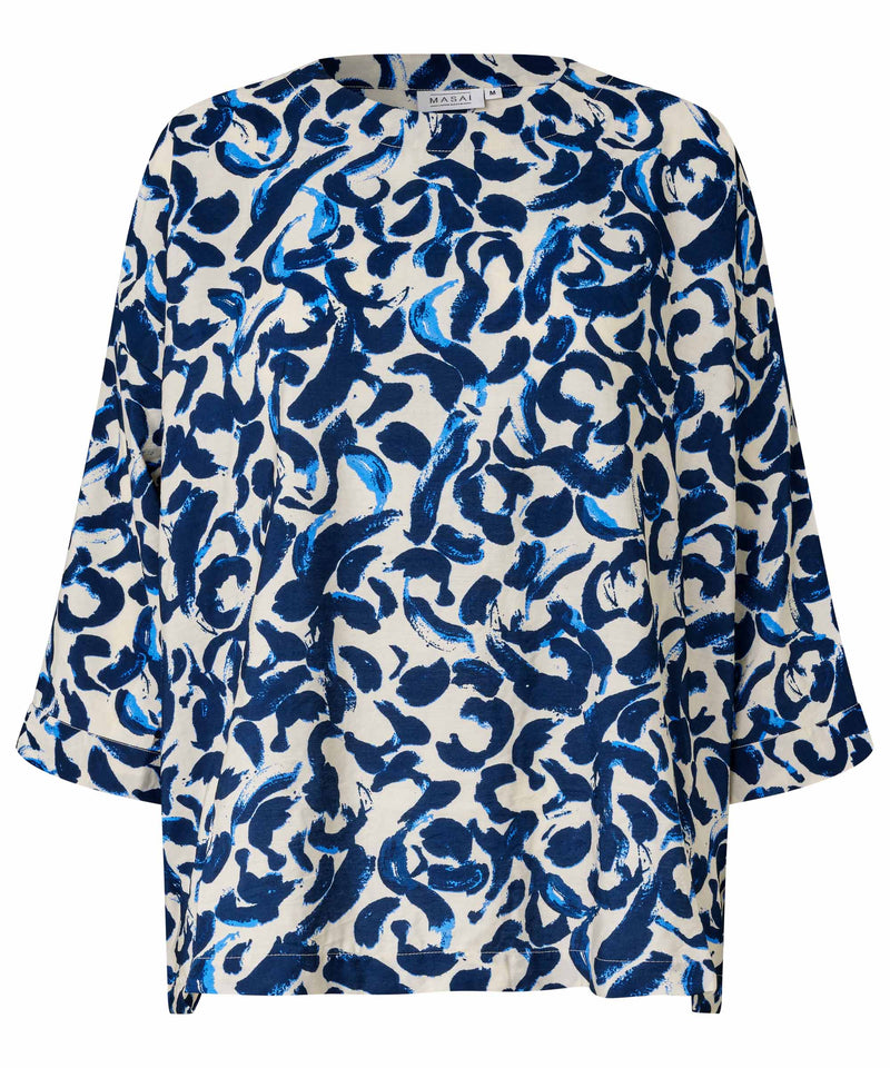 Masai-women-s-viscose-becca-blouse-in-ultramarine-1010536-kings-road-fashions