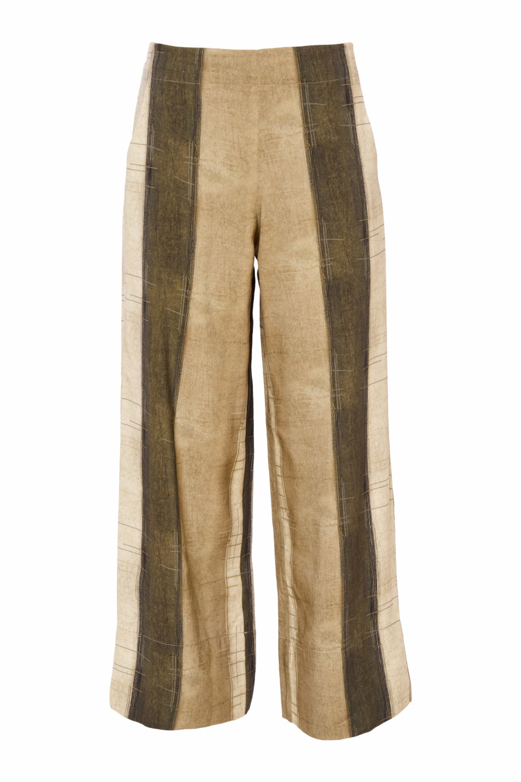 NAS25-270-naya-womens-wide-stripe-scratch-print-crop-trouser-with-slit-in-side-seam-kings-road-fashions