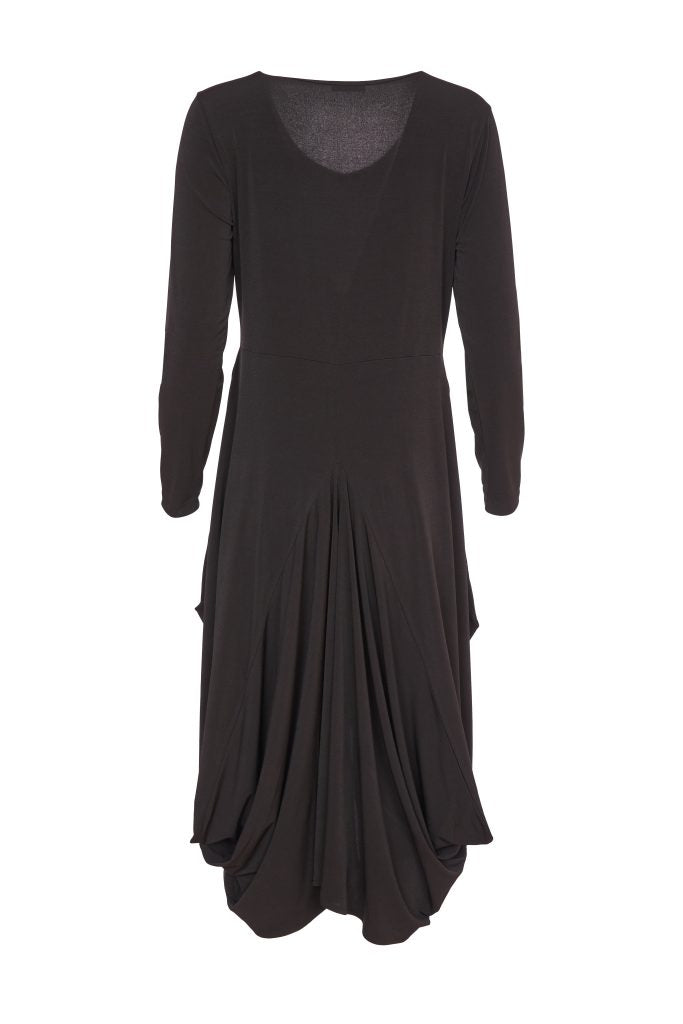 Naya - Dress With Contrast Fabric Pockets