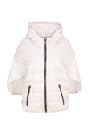 Naya - Padded Cream Cape Styled Jacket