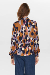 Nugrit Silky Feel Printed Blouse