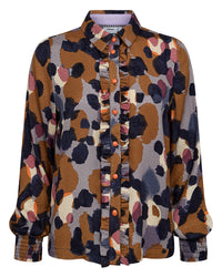 Nugrit Silky Feel Printed Blouse