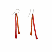 Oana_Millet_Earring-Large_E385-orange-red