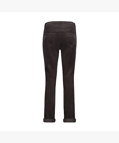 Red Button - Tessy Velvet Trousers in Choco