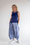 Rundholz Black Label - Placement Print Pant in Azure