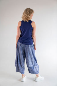 Rundholz Black Label - Placement Print Pant in Azure