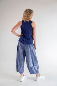 Rundholz Black Label - Placement Print Pant in Azure