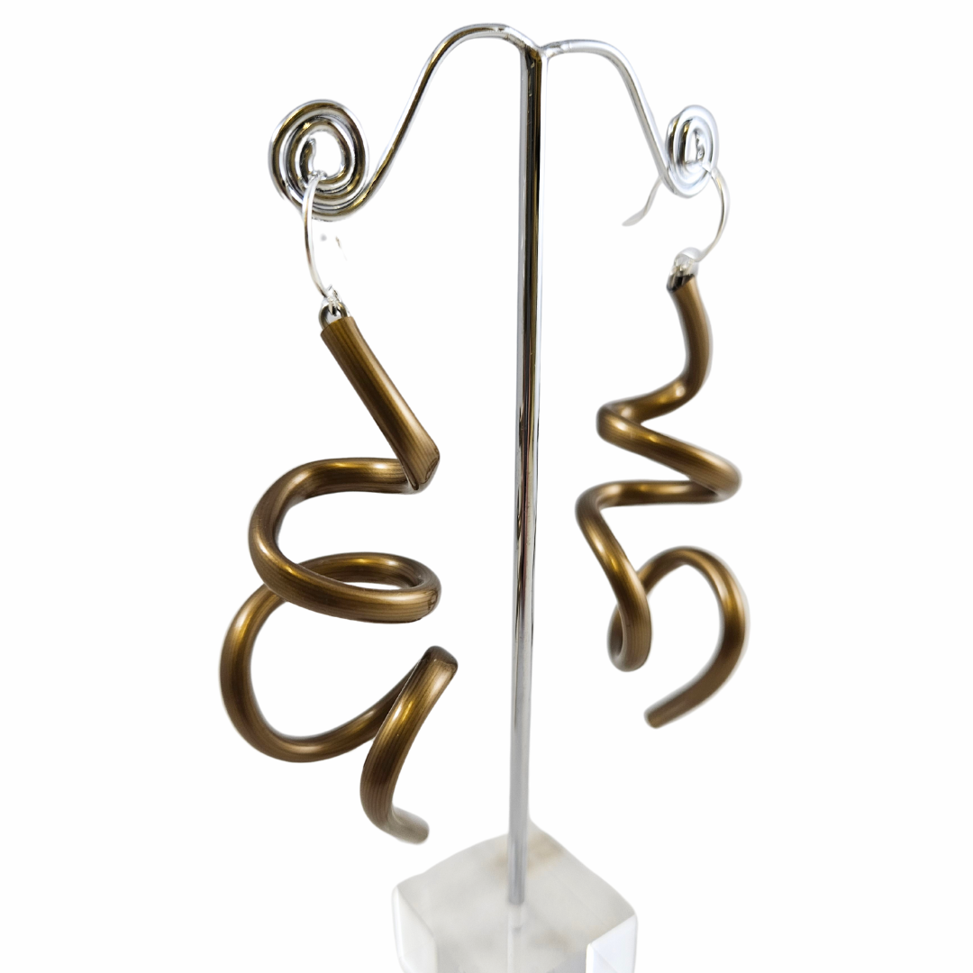 Samuel Coraux - Zig Squiggle Earrings Gloss