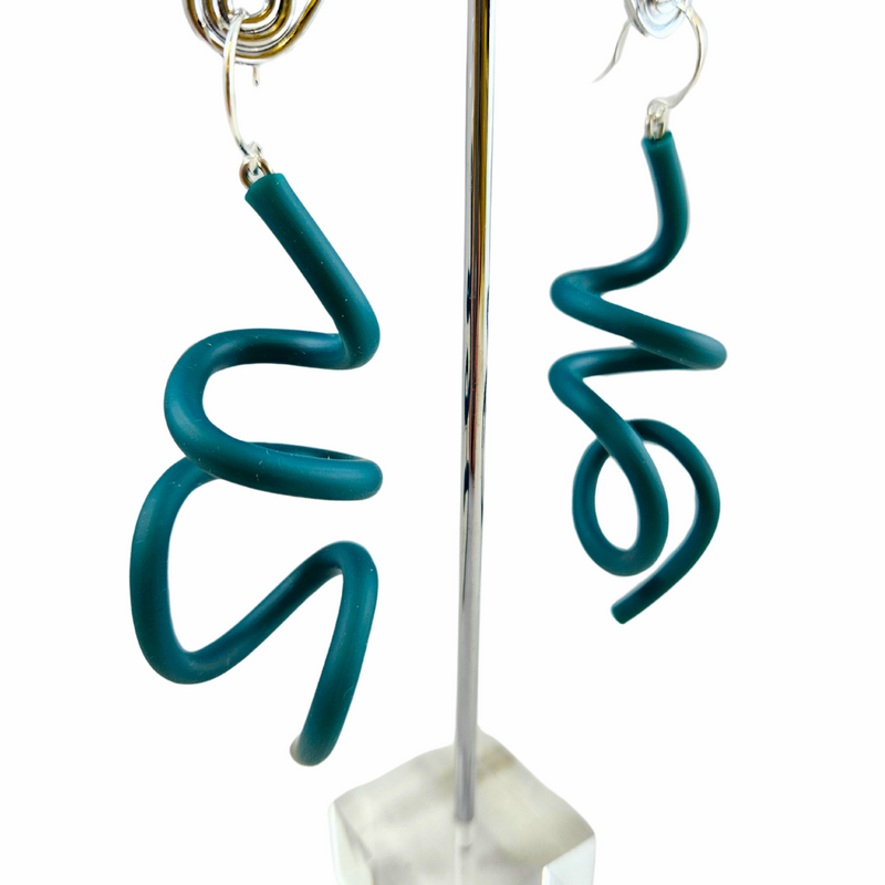 *NEW COLOURS FOR AW24* Samuel Coraux Zig Squiggle Earrings Matt