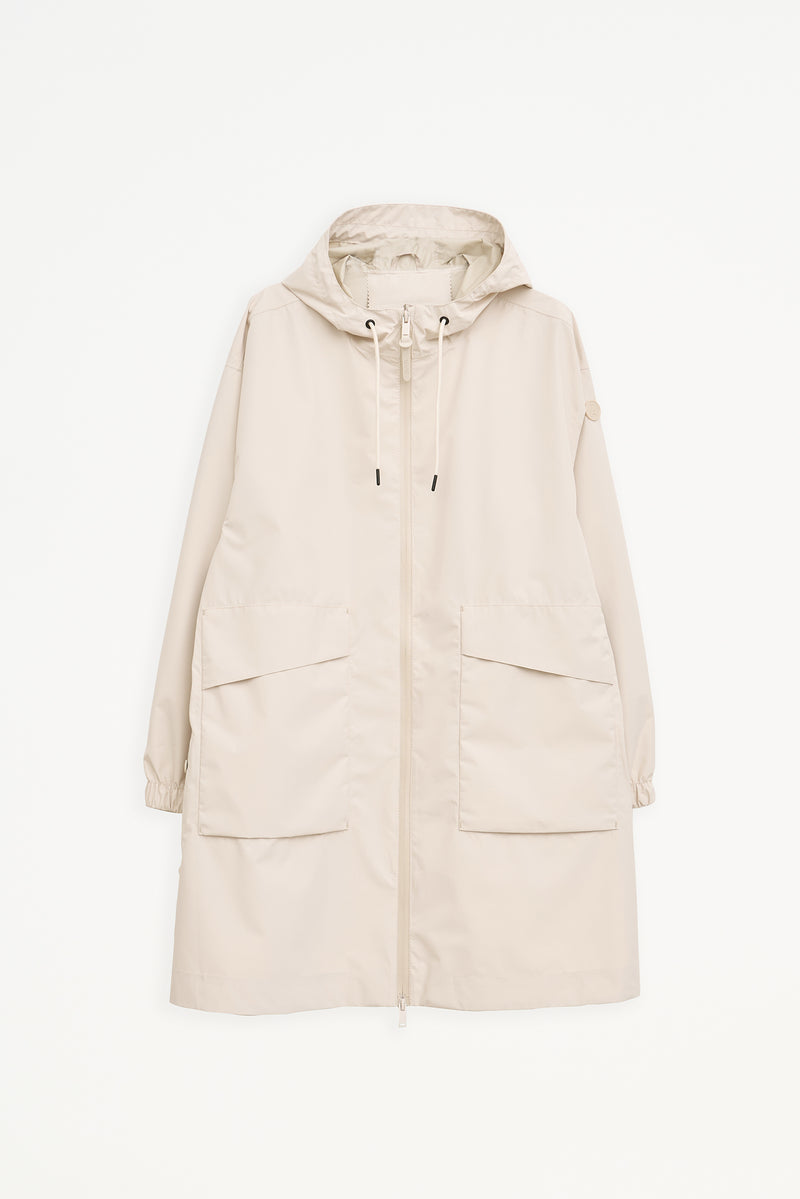 Tanta - Nebbia Raincoat - Whitecap Grey