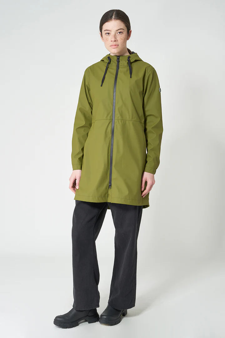 Tanta - Vand Insulated Raincoat - Sphagnum