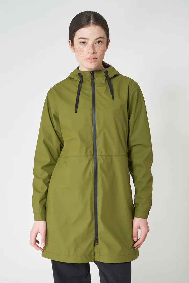 Tanta - Vand Insulated Raincoat - Sphagnum