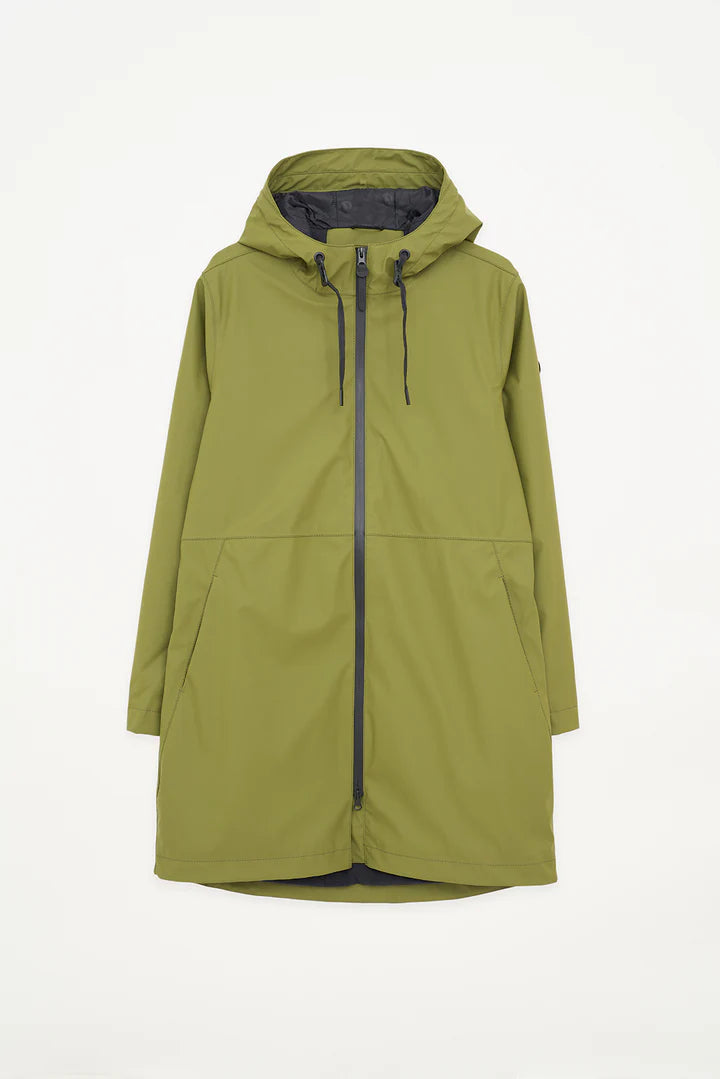 Tanta - Vand Insulated Raincoat - Sphagnum