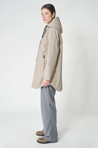 Tanta - Snow Insulated Raincoat - Stone Grey