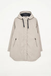 Tanta - Snow Insulated Raincoat - Stone Grey