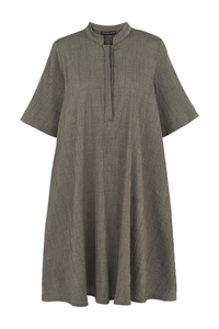 Trine Kryger Simonsen - Carmo Tunic Dress in Dusty Olive