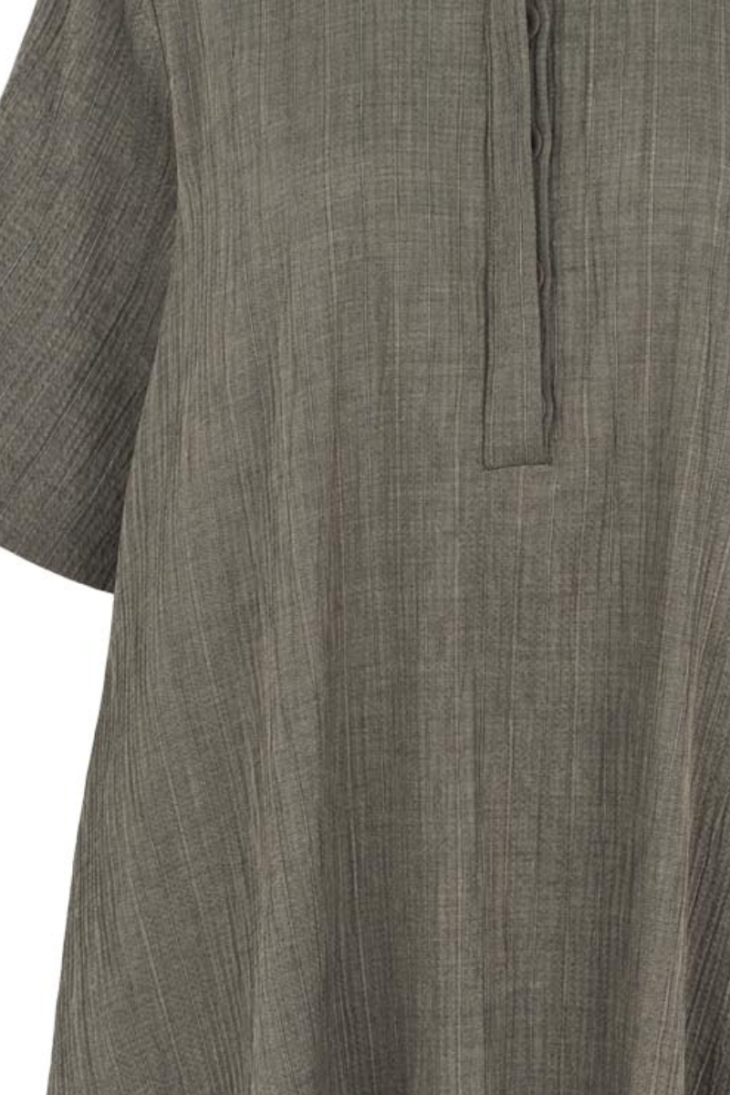 Trine Kryger Simonsen - Carmo Tunic Dress in Dusty Olive