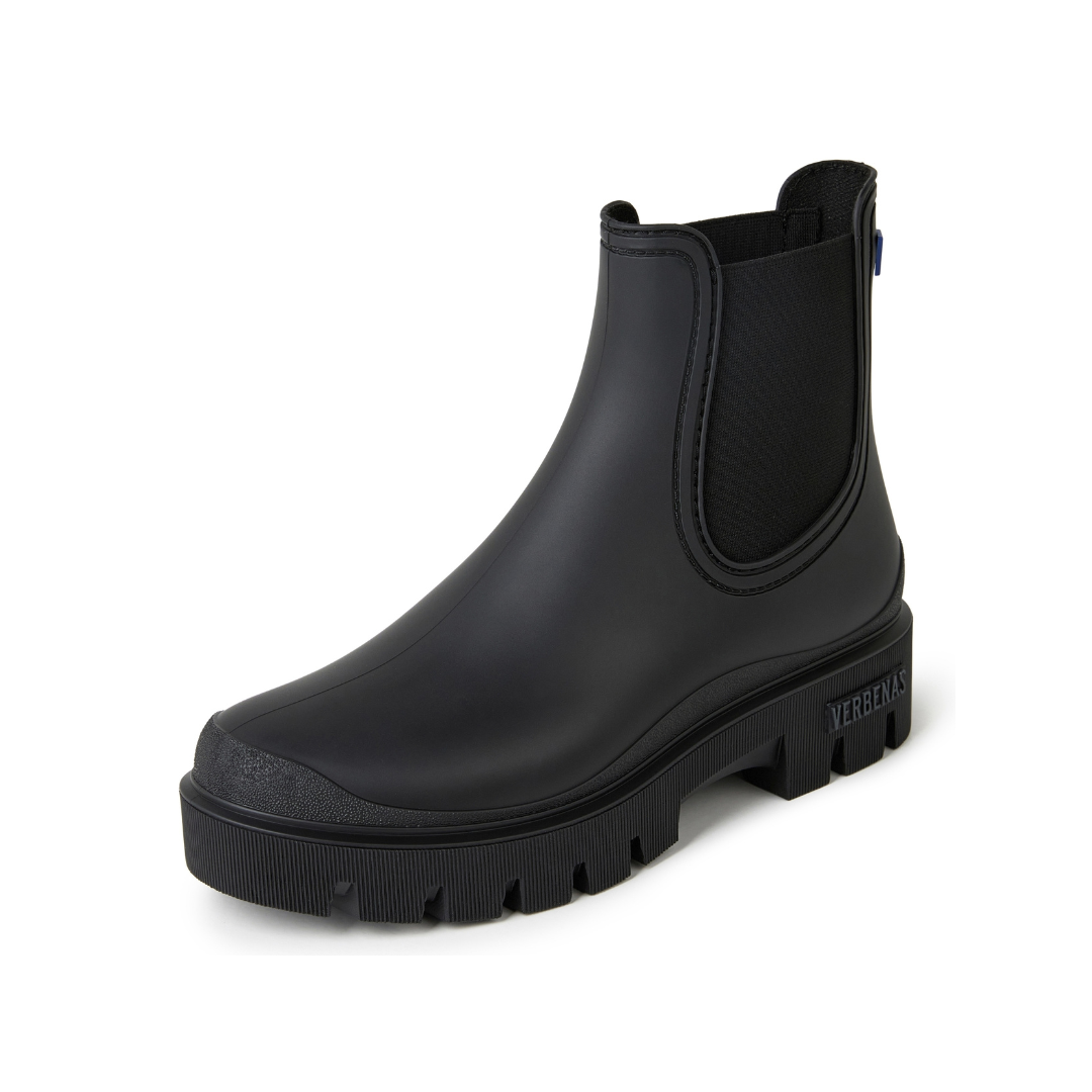 Verbenas Mae Mate All Black Rain Boot Kings Road Fashions