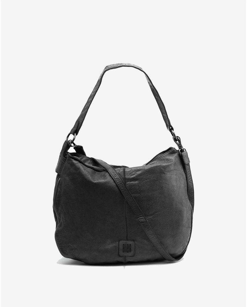 Biba Boston Leather Shoulder Bag