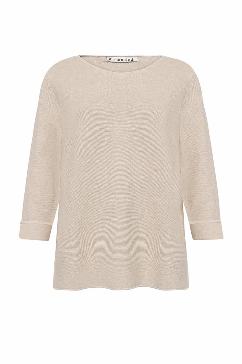 mansted-moriko-womens-cotton-jumper-light-oat-25146-ss25-kings-road-fashions