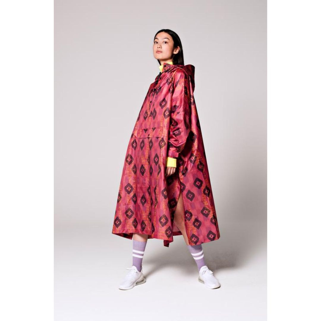 Rainkiss-waterproof-poncho-Ikat-print